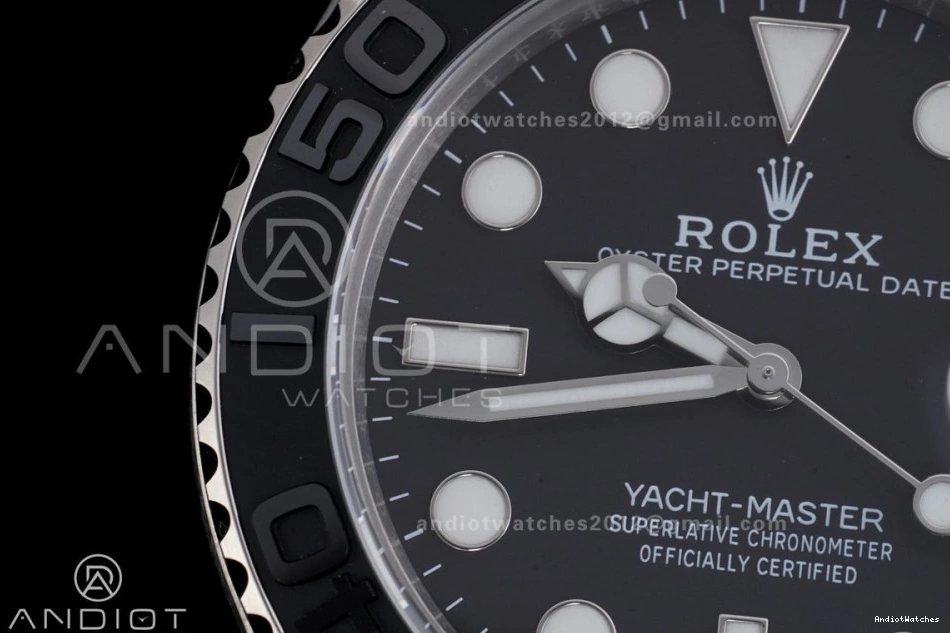 SH Yacht-Master Bracelet Titanium 226627 EyeCatching 1206 Edition Titanium 1:1 Best On Dial Black Clean 0514